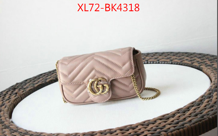 Gucci Bags(4A)-Marmont,fashion designer ,ID: BK4318,$: 72USD