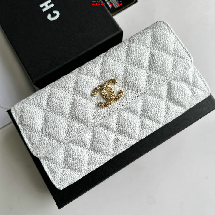 Chanel Bags(4A)-Wallet-,ID: TE3422,$: 55USD