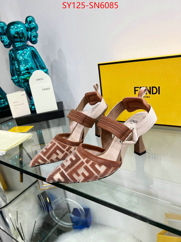 Women Shoes-Fendi,replica wholesale , ID: SN6085,$: 125USD