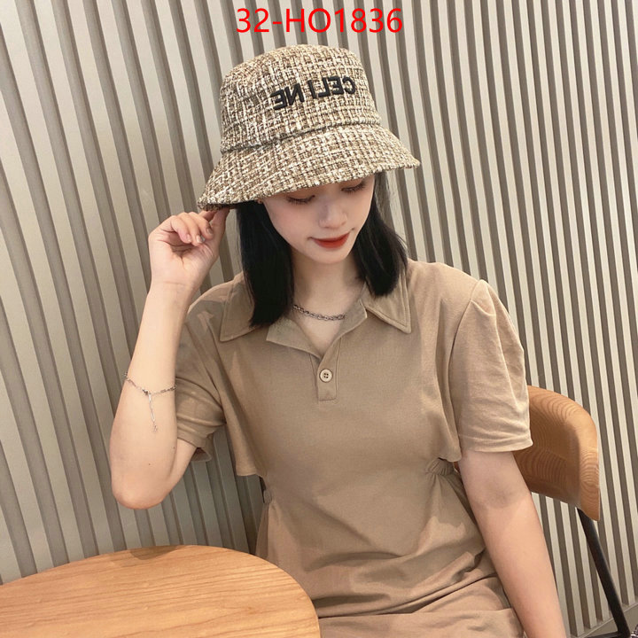 Cap (Hat)-Celine,high quality customize , ID: HO1836,$: 32USD