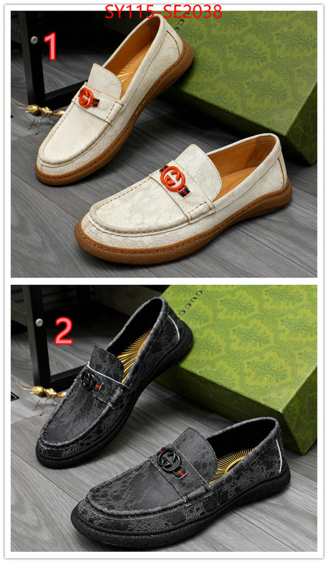 Men Shoes-Gucci,what is a counter quality , ID: SE2038,$: 115USD