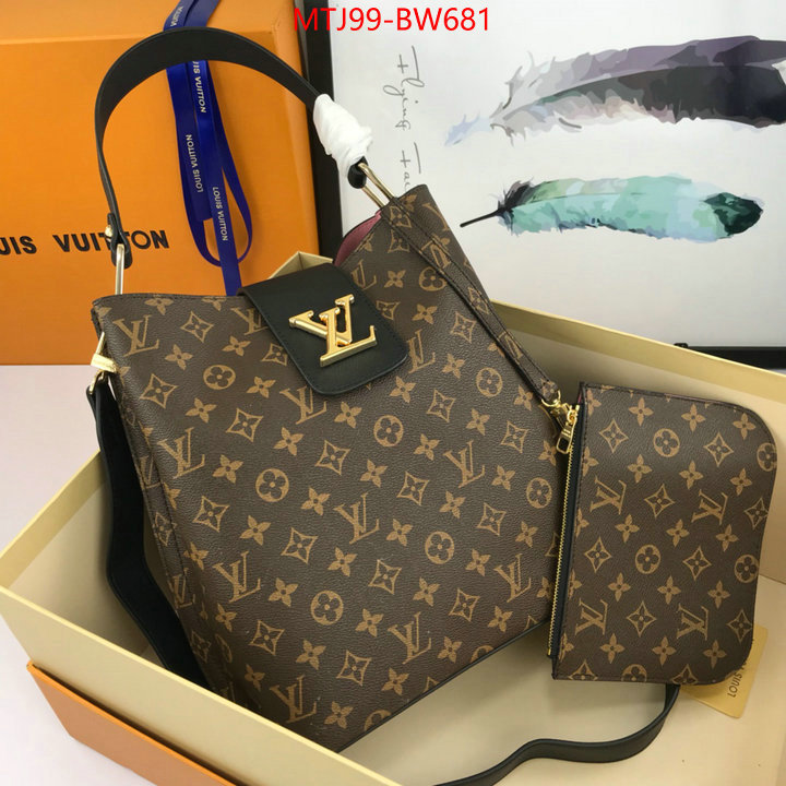 LV Bags(4A)-Handbag Collection-,fake ,ID: BW681,$: 99USD