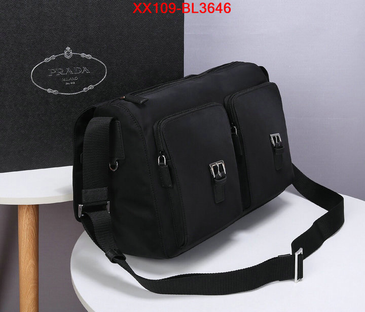 Prada Bags(TOP)-Diagonal-,ID: BL3646,$: 109USD