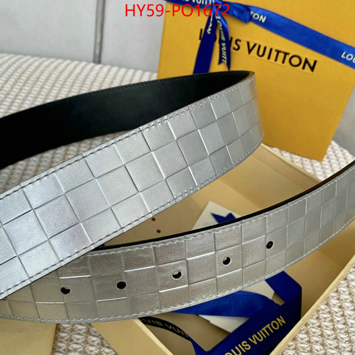 Belts-LV,where can i buy the best 1:1 original , ID: PO1672,$: 59USD