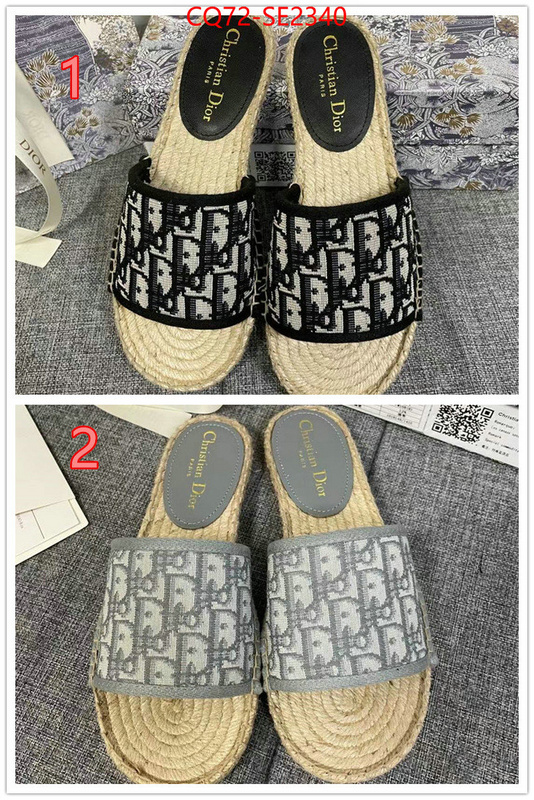 Women Shoes-Dior,1:1 replica , ID: SE2340,$: 72USD