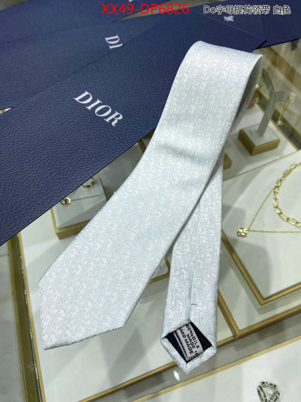 Ties-Dior,2023 aaaaa replica customize , ID: DP6826,$: 49USD