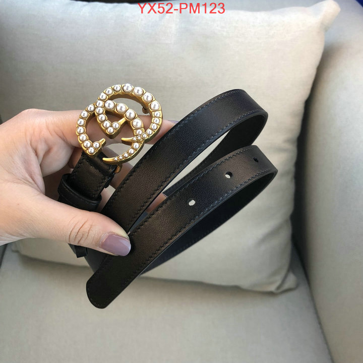 Belts-Gucci,fashion replica , ID: PM123,$:52USD