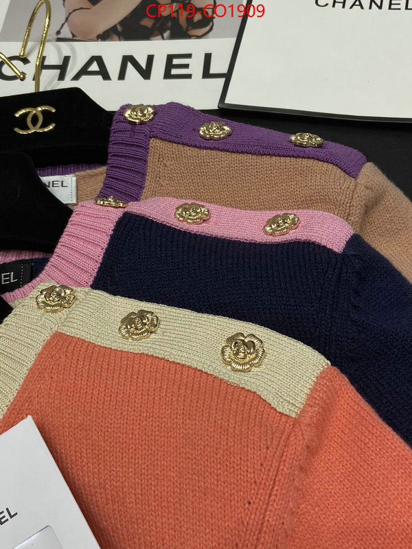 Clothing-Chanel,highest product quality , ID: CO1909,$: 119USD