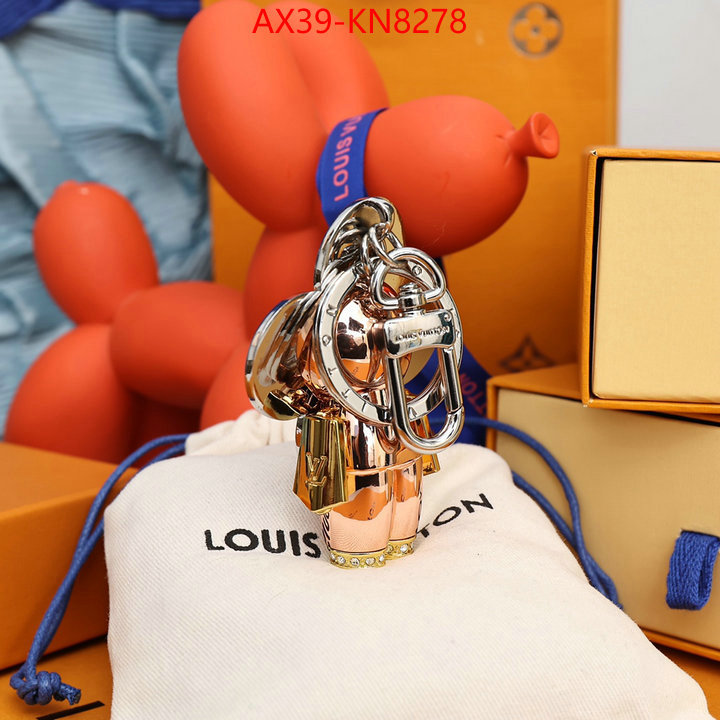 Key pendant-LV,high quality online , ID: KN8278,$: 39USD