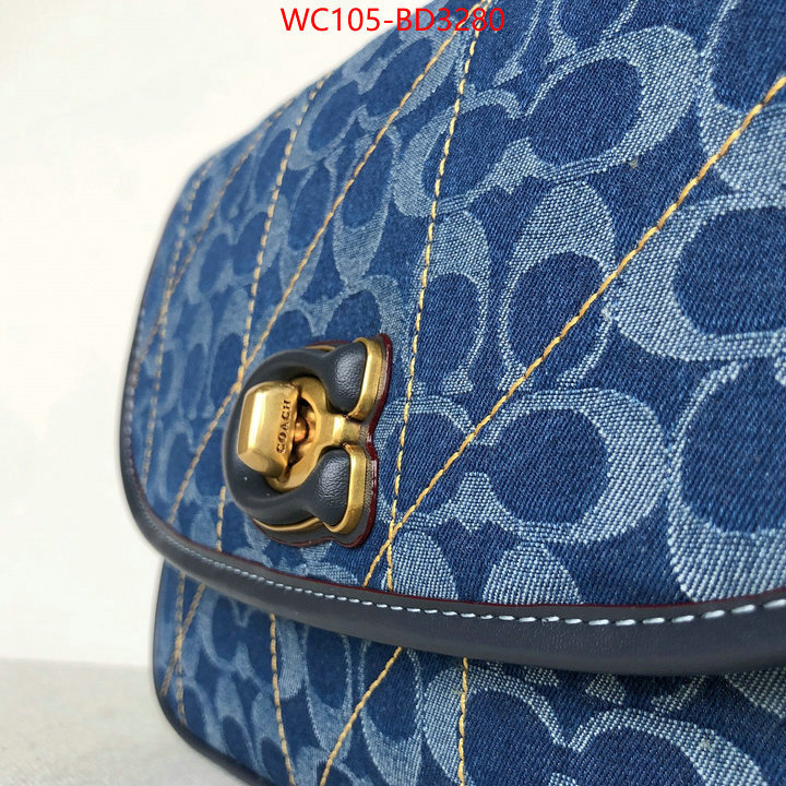 Coach Bags(4A)-Diagonal,found replica ,ID: BD3280,$: 105USD