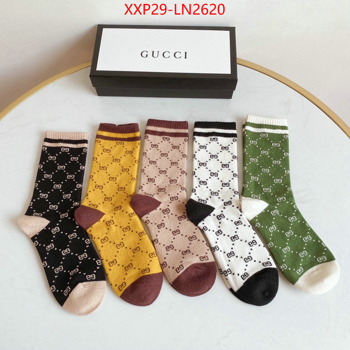 Sock-Gucci,from china 2023 , ID: LN2620,$: 29USD