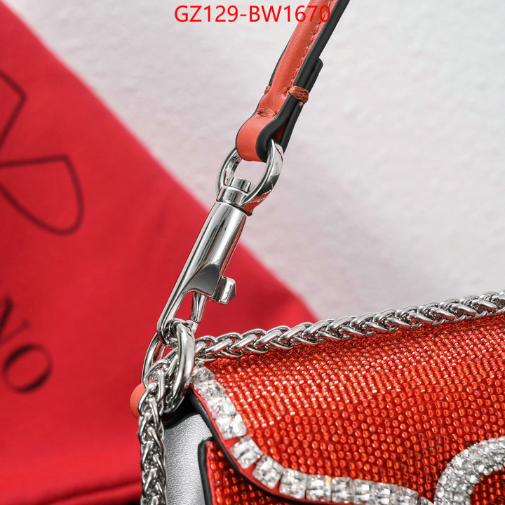 Valentino Bags(4A)-LOC-V Logo ,what is a 1:1 replica ,ID: BW1670,$: 129USD