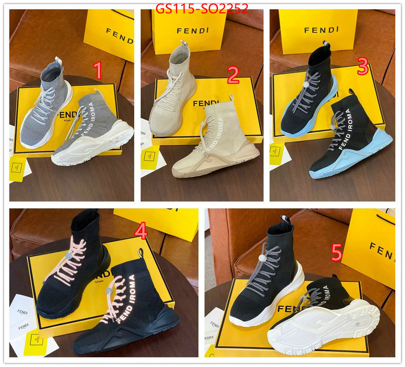 Men Shoes-Fendi,knockoff highest quality , ID: SO2252,$: 115USD