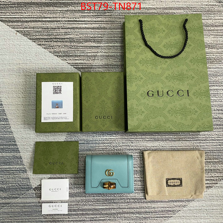 Gucci Bags(TOP)-Wallet-,ID: TN871,$: 79USD