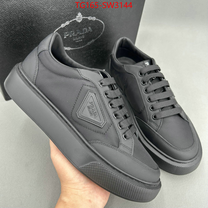 Men Shoes-Prada,replica 2023 perfect luxury , ID: SW3144,$: 165USD