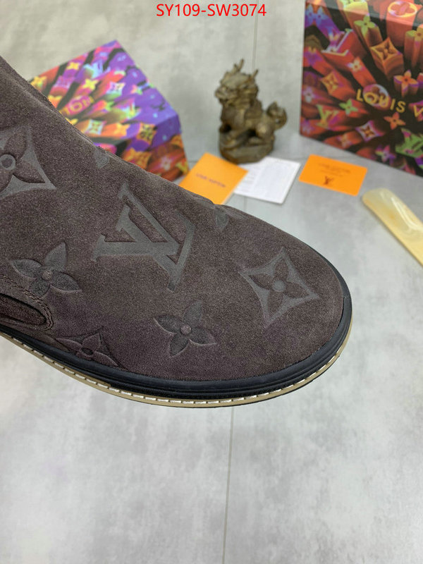 Men Shoes-LV,wholesale imitation designer replicas , ID: SW3074,$: 109USD