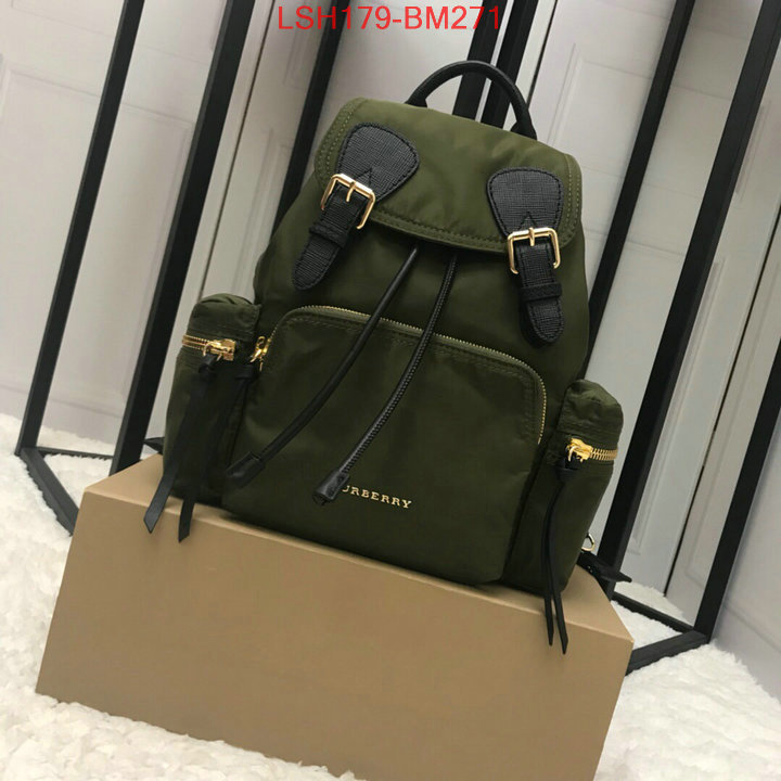 Burberry Bags(TOP)-Backpack-,buy top high quality replica ,ID: BM271,$:179USD