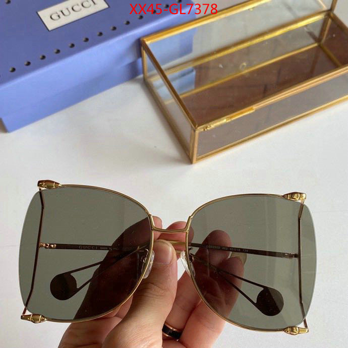 Glasses-Gucci,aaaaa+ replica , ID: GL7378,$: 45USD