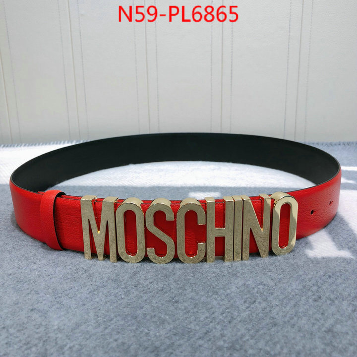 Belts-MOSCHINO,new 2023 , ID: PL6865,$: 59USD