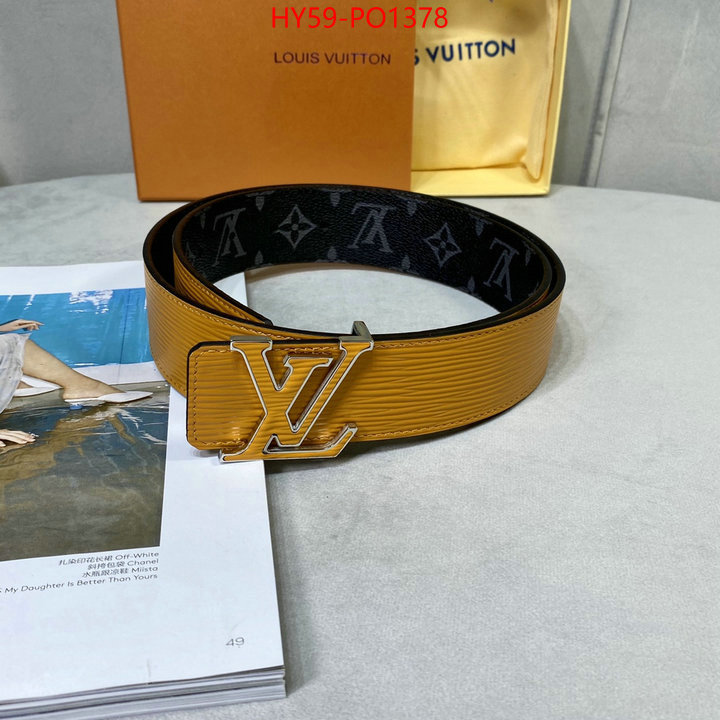 Belts-LV,how quality , ID: PO1378,$: 59USD