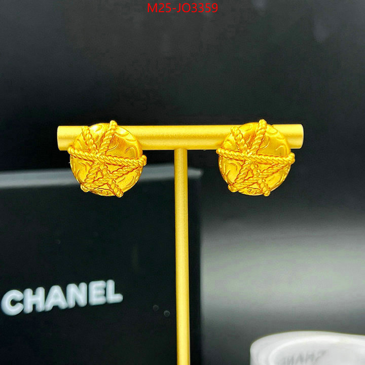 Jewelry-Chanel,replicas , ID: JO3359,$: 25USD