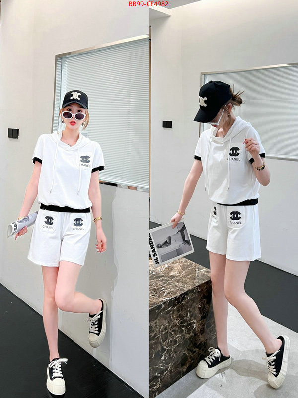 Clothing-Chanel,found replica , ID: CE4982,$: 99USD