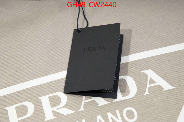 Clothing-Prada,what is aaaaa quality , ID: CW2440,$: 49USD