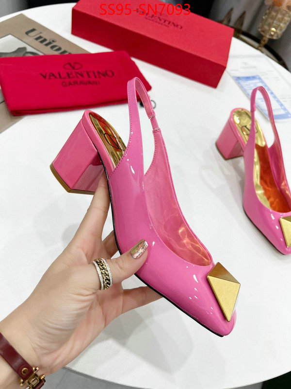 Women Shoes-Valentino,replica , ID: SN7093,$: 95USD