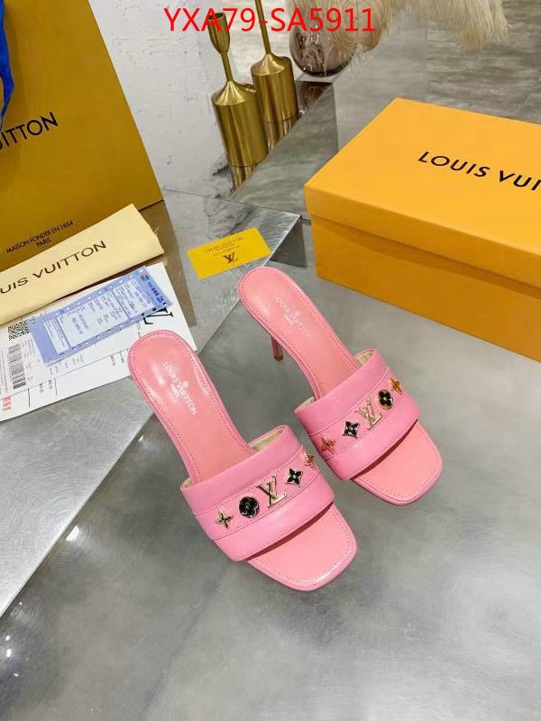 Women Shoes-LV,wholesale imitation designer replicas , ID: SA5911,$: 79USD