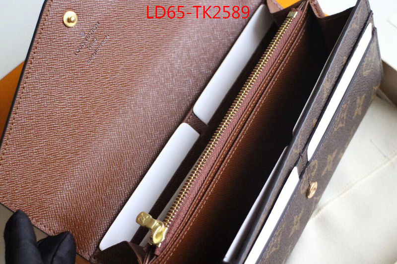 LV Bags(TOP)-Wallet,ID: TK2589,$:65USD