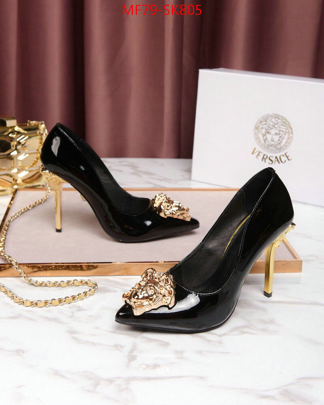 Women Shoes-Versace,replica aaaaa designer , ID: SK805,$:79USD