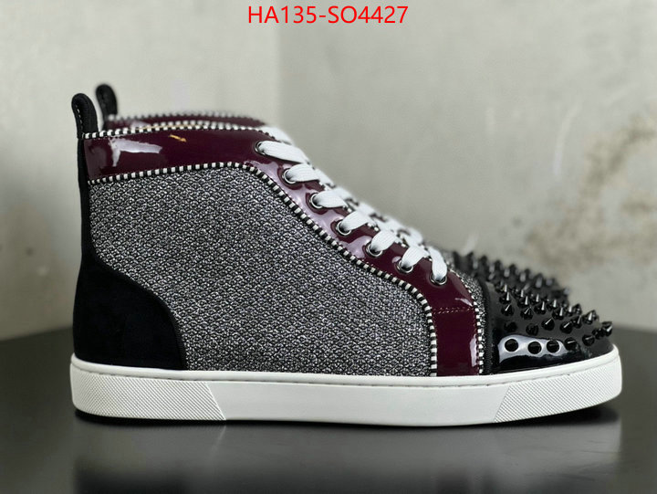 Men shoes-Chrstn 1ouboutn,best quality fake , ID: SO4427,$: 135USD