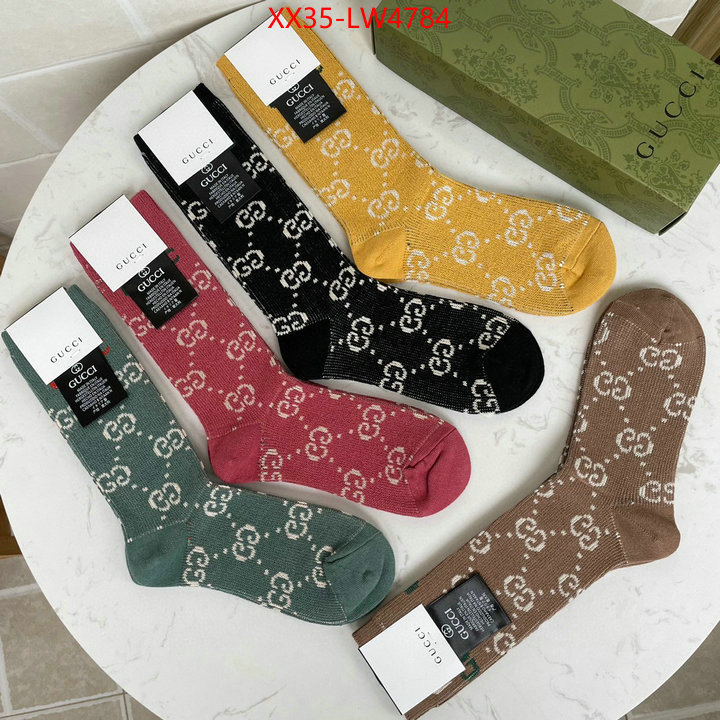 Sock-Gucci,fake designer , ID: LW4784,$: 35USD