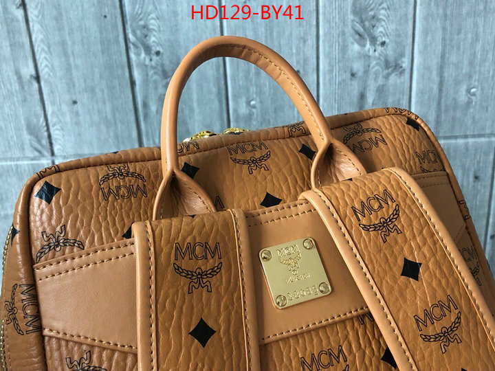 MCM Bags(TOP)-Backpack-,ID: BY41,$:129USD