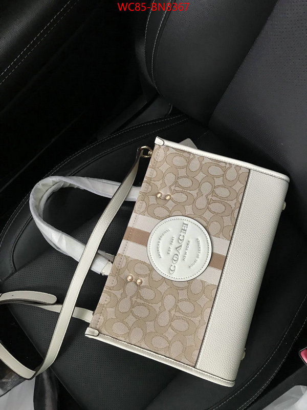 Coach Bags(4A)-Tote-,wholesale replica ,ID: BN8367,$: 85USD