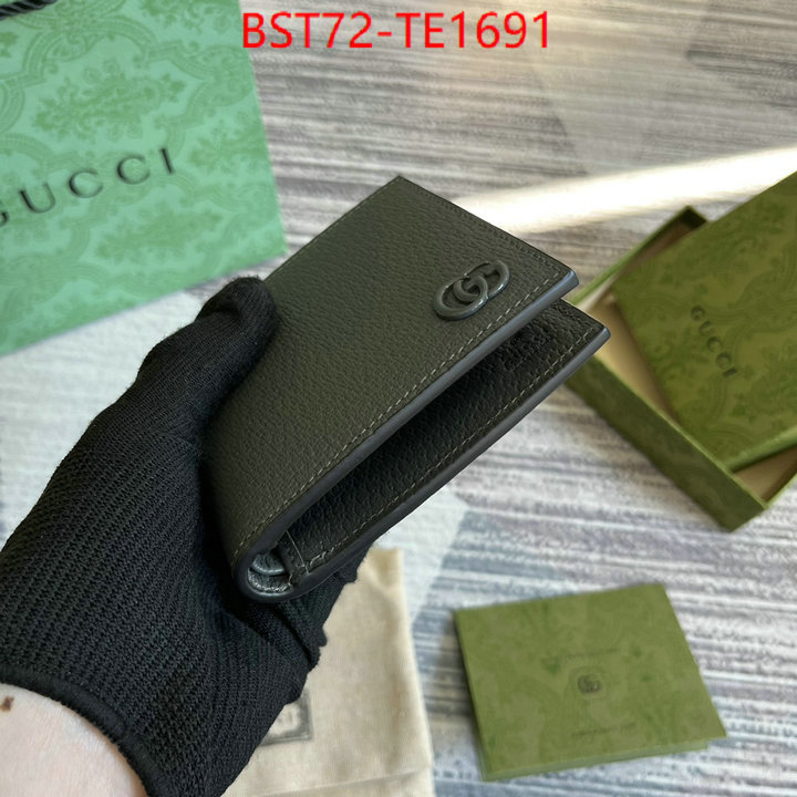 Gucci Bags(TOP)-Wallet-,only sell high-quality ,ID: TE1691,$: 72USD