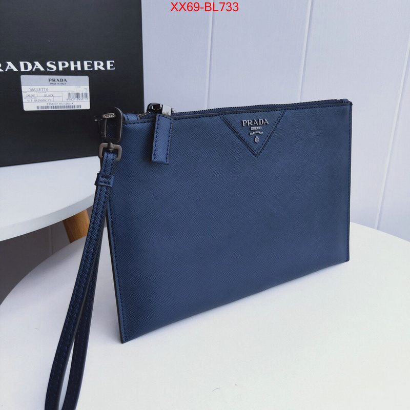 Prada Bags(TOP)-Clutch-,ID: BL733,$:69USD