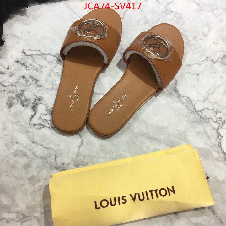 Women Shoes-LV,what 1:1 replica , ID: SV417,$:74USD