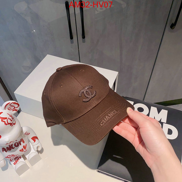 Cap (Hat)-Chanel,replica every designer , ID: HV07,$: 32USD