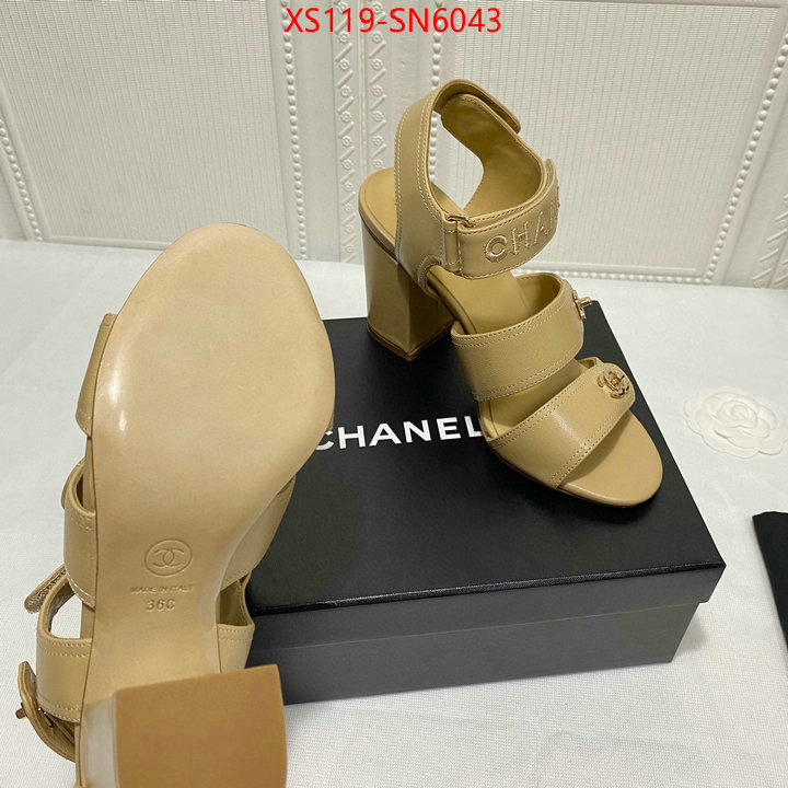 Women Shoes-Chanel,the top ultimate knockoff , ID: SN6043,$: 119USD