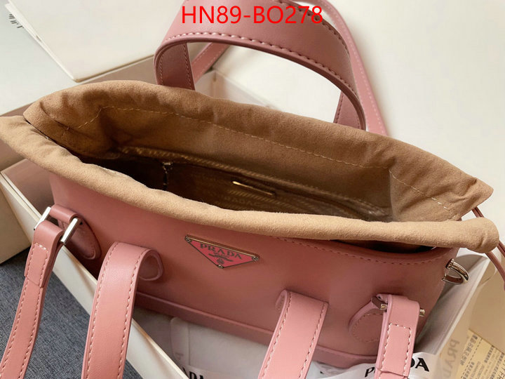 Prada Bags(4A)-Handbag-,best ,ID: BO278,$: 89USD