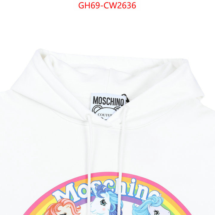 Clothing-Moschino,wholesale designer shop , ID: CW2636,$: 69USD