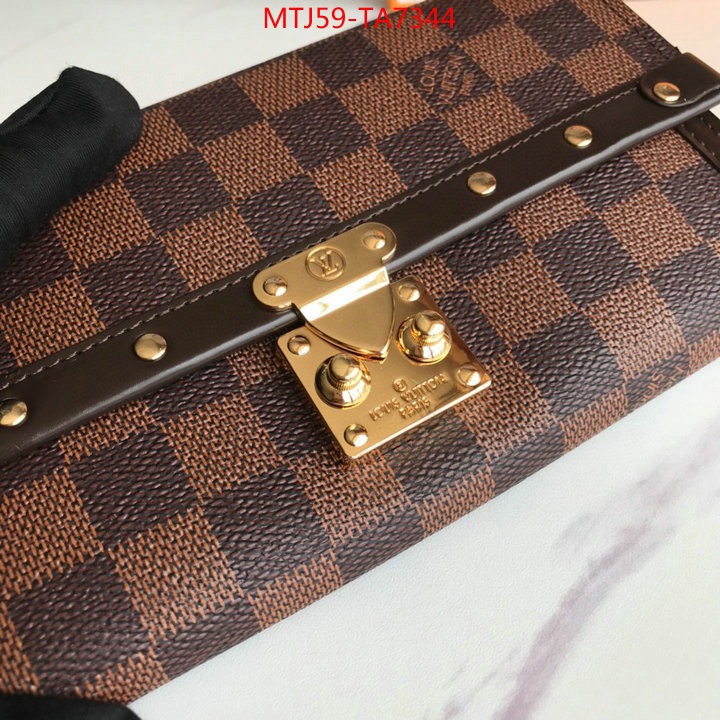 LV Bags(4A)-Wallet,ID: TA7344,$: 59USD