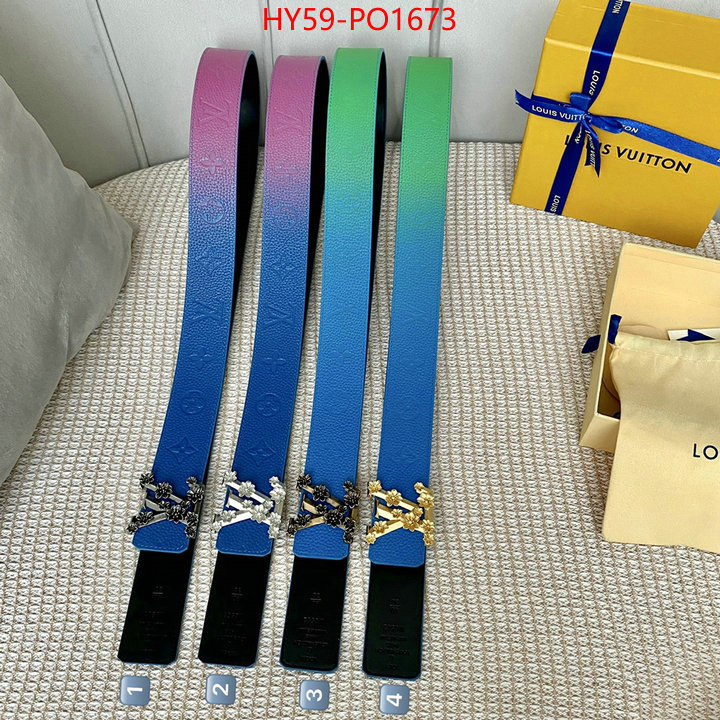 Belts-LV,sale outlet online , ID: PO1673,$: 59USD