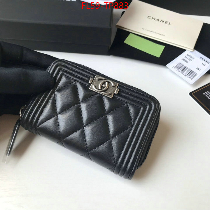 Chanel Bags(4A)-Wallet-,ID: TP883,$: 59USD