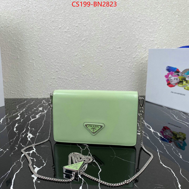 Prada Bags(TOP)-Diagonal-,ID: BN2823,$: 199USD