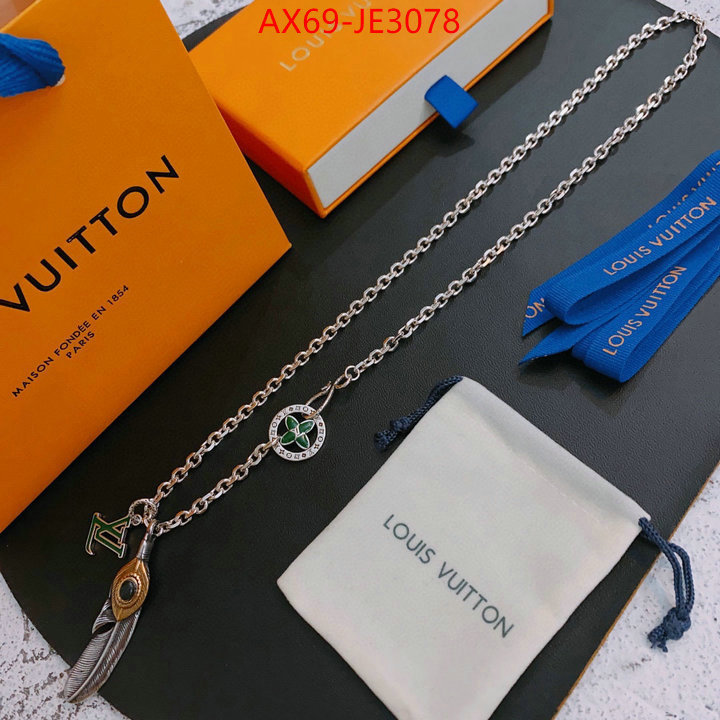 Jewelry-LV,replicas buy special ,ID: JE3078,$: 69USD