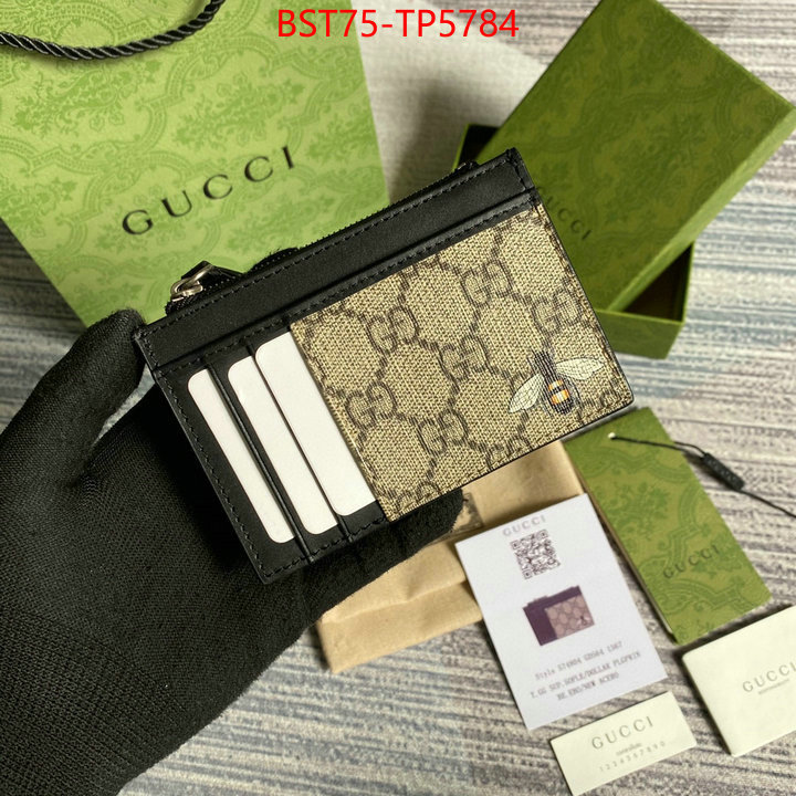 Gucci Bags(TOP)-Wallet-,ID: TP5784,$: 75USD