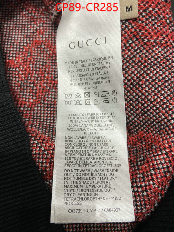 Clothing-Gucci,buy the best high quality replica , ID: CR285,$: 89USD