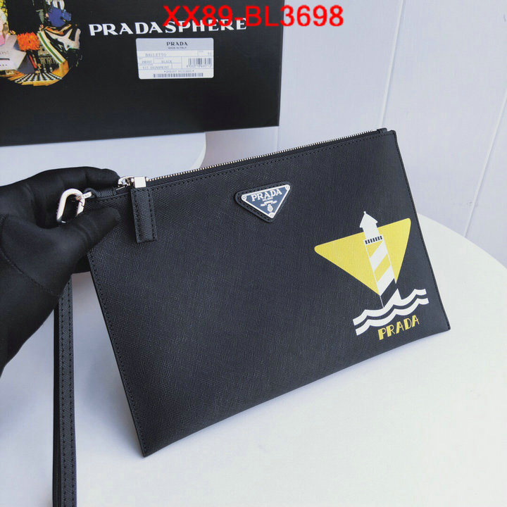 Prada Bags(TOP)-Clutch-,ID: BL3698,$: 89USD